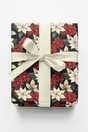 Gilded Poinsettia - London Penny Gift Wrap