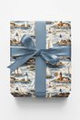 Connecticut Coastal New England - London Penny Gift Wrap