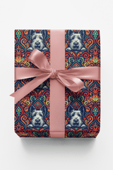 Terrier Tribal - London Penny Gift Wrap