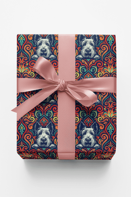 Terrier Tribal - London Penny Gift Wrap