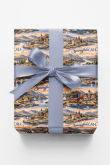 Springfield MA Pioneer Glow - London Penny Gift Wrap