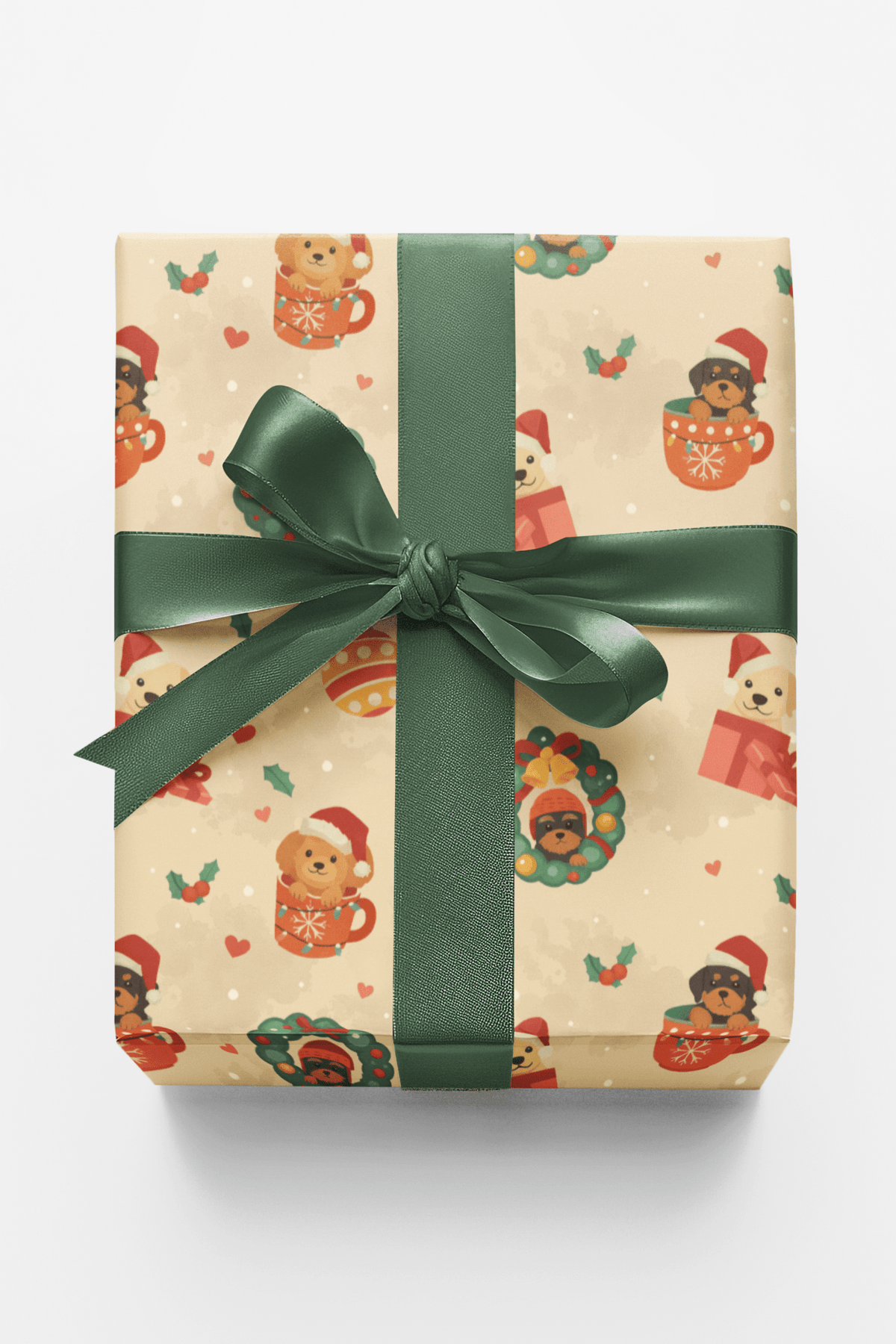 Happy Howlidays Scene - London Penny Gift Wrap