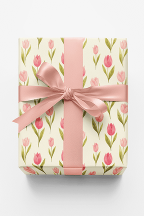 Pink Bloom Rhythm - London Penny Gift Wrap