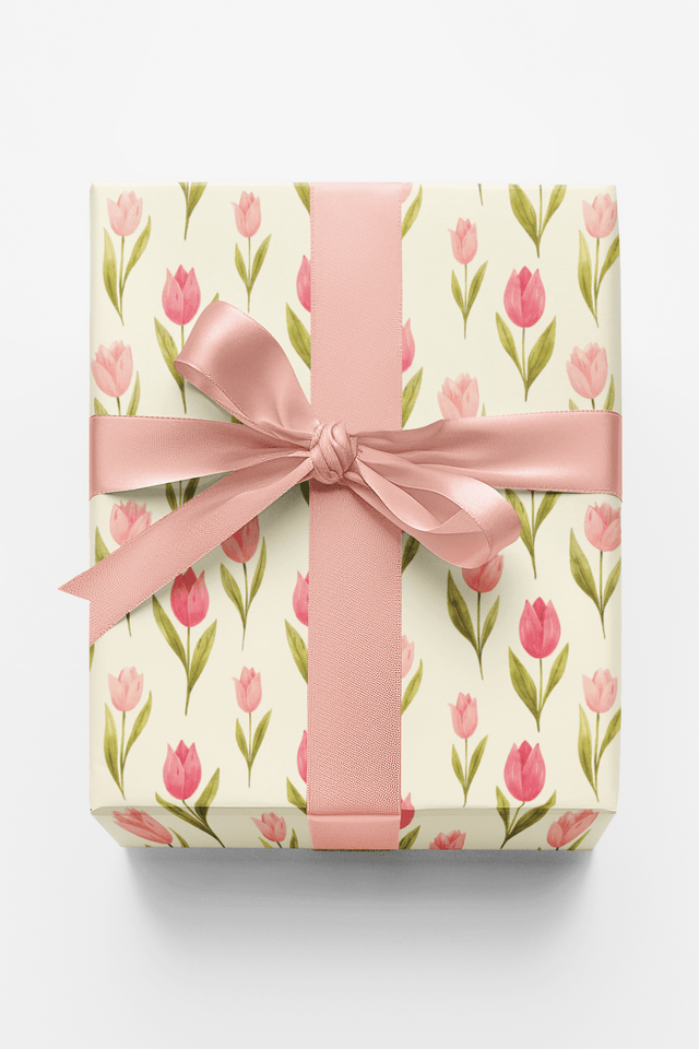Pink Bloom Rhythm - London Penny Gift Wrap