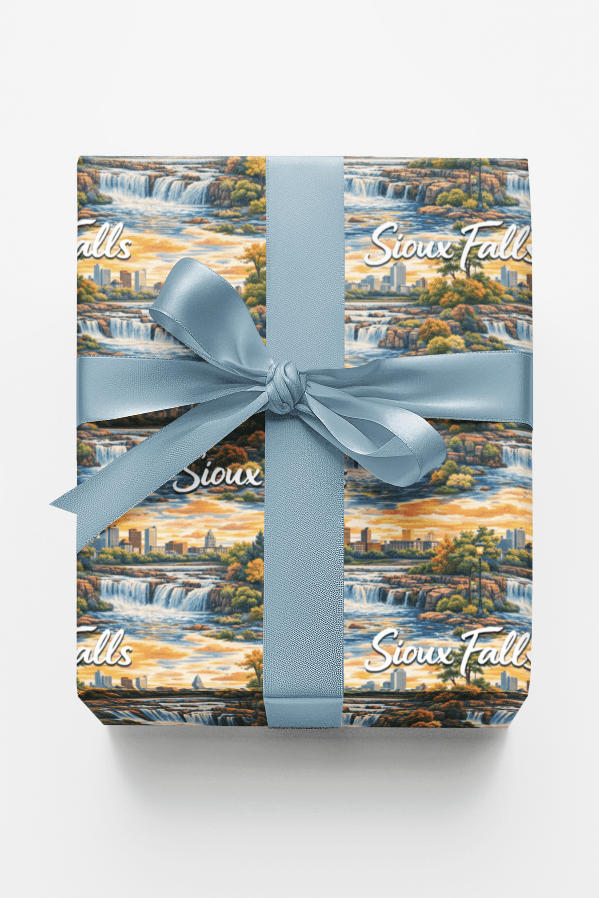 Sioux Falls Park Glow - London Penny Gift Wrap