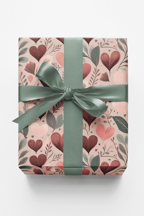 Botanical Blush - London Penny Gift Wrap