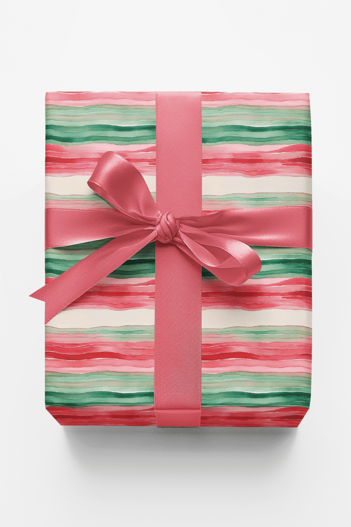 Whispering Winter Stripes - London Penny Gift Wrap