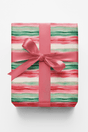 Whispering Winter Stripes - London Penny Gift Wrap