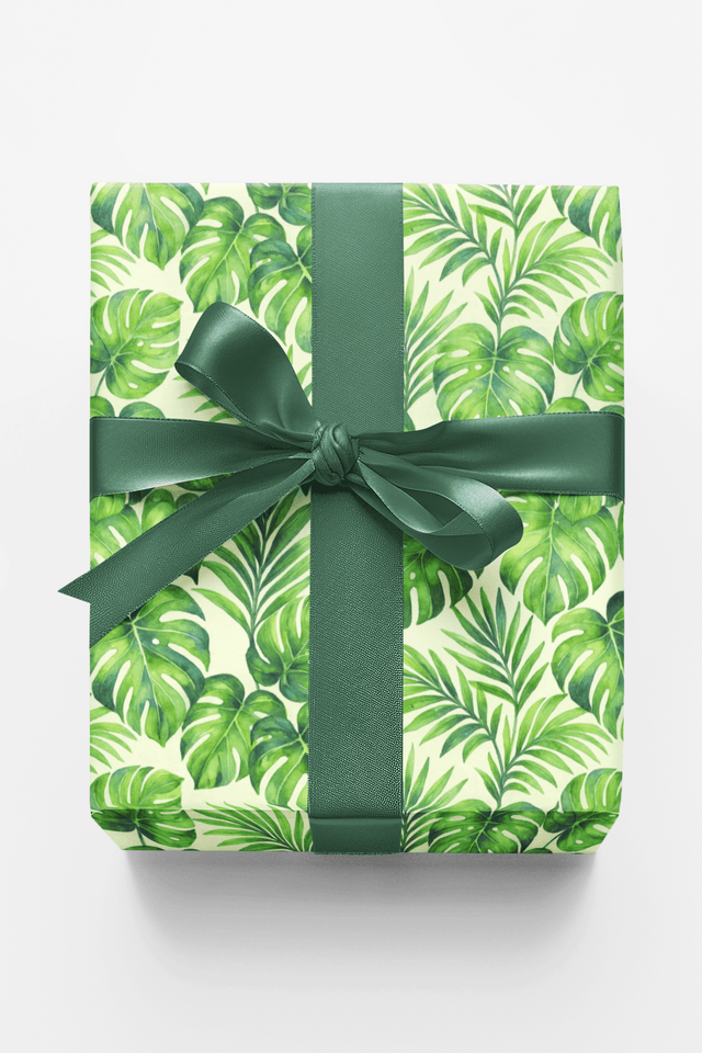 Paradise Leaf - London Penny Gift Wrap