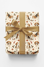Merry Beagle Playtime Wrapping Paper - London Penny Gift Wrap