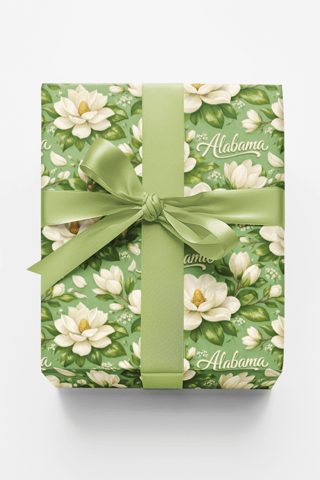 Alabama Southern Magnolia - London Penny Gift Wrap