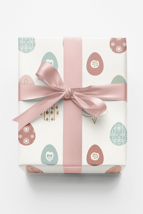 Soft Bloom Easter Egg - London Penny Gift Wrap
