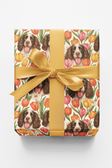 Spring Spaniel - London Penny Gift Wrap