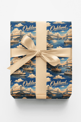Oakland Bay Flashback - London Penny Gift Wrap