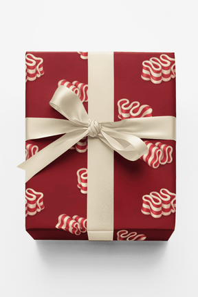 Peppermint Ribbon Candy - London Penny Gift Wrap