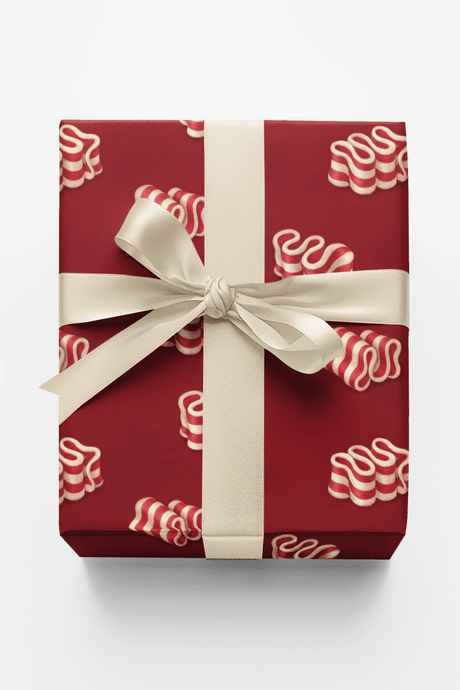 Peppermint Ribbon Candy - London Penny Gift Wrap