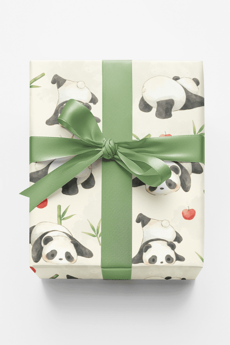 Playful Panda - London Penny Gift Wrap