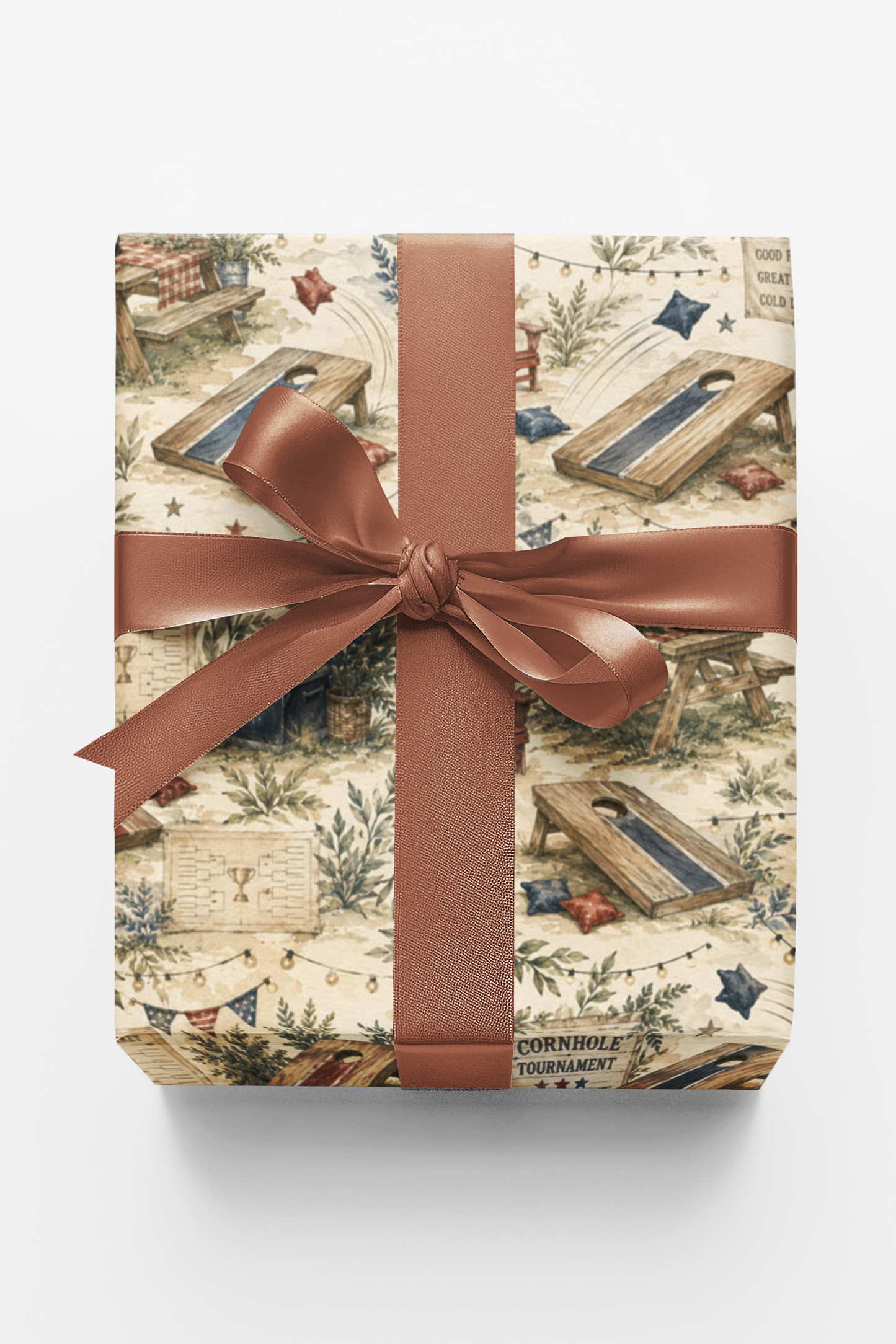 Backyard Tournament Classic Wrapping Paper