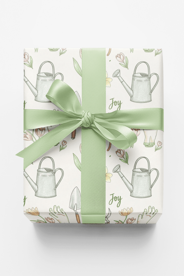 Garden Tools - London Penny Gift Wrap