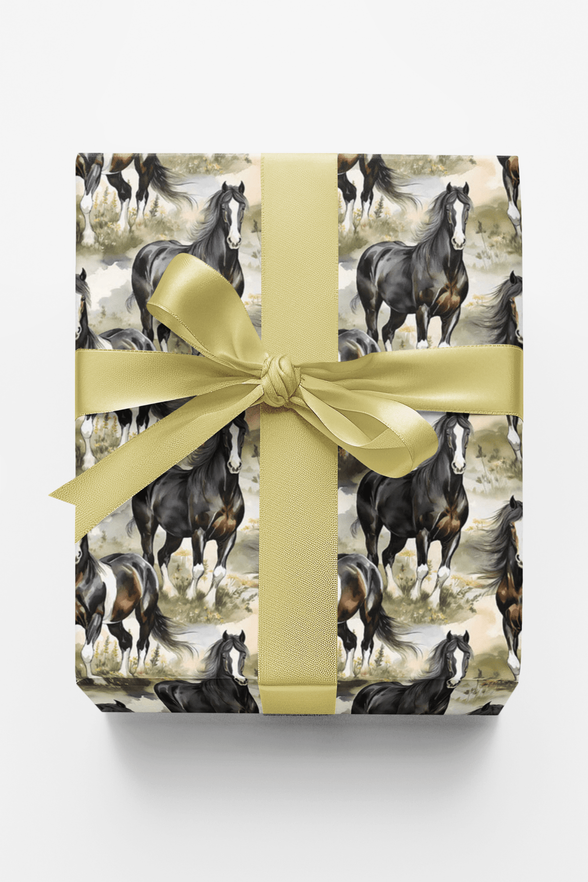 Emerald Field Irish Cob - London Penny Gift Wrap