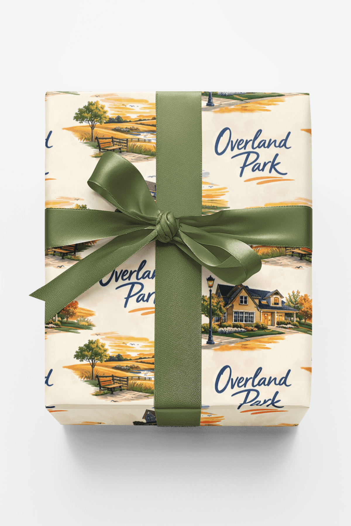 Overland Park Prairie Luxe - London Penny Gift Wrap