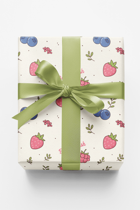 Farmer's Market: Berry Fresh - London Penny Gift Wrap