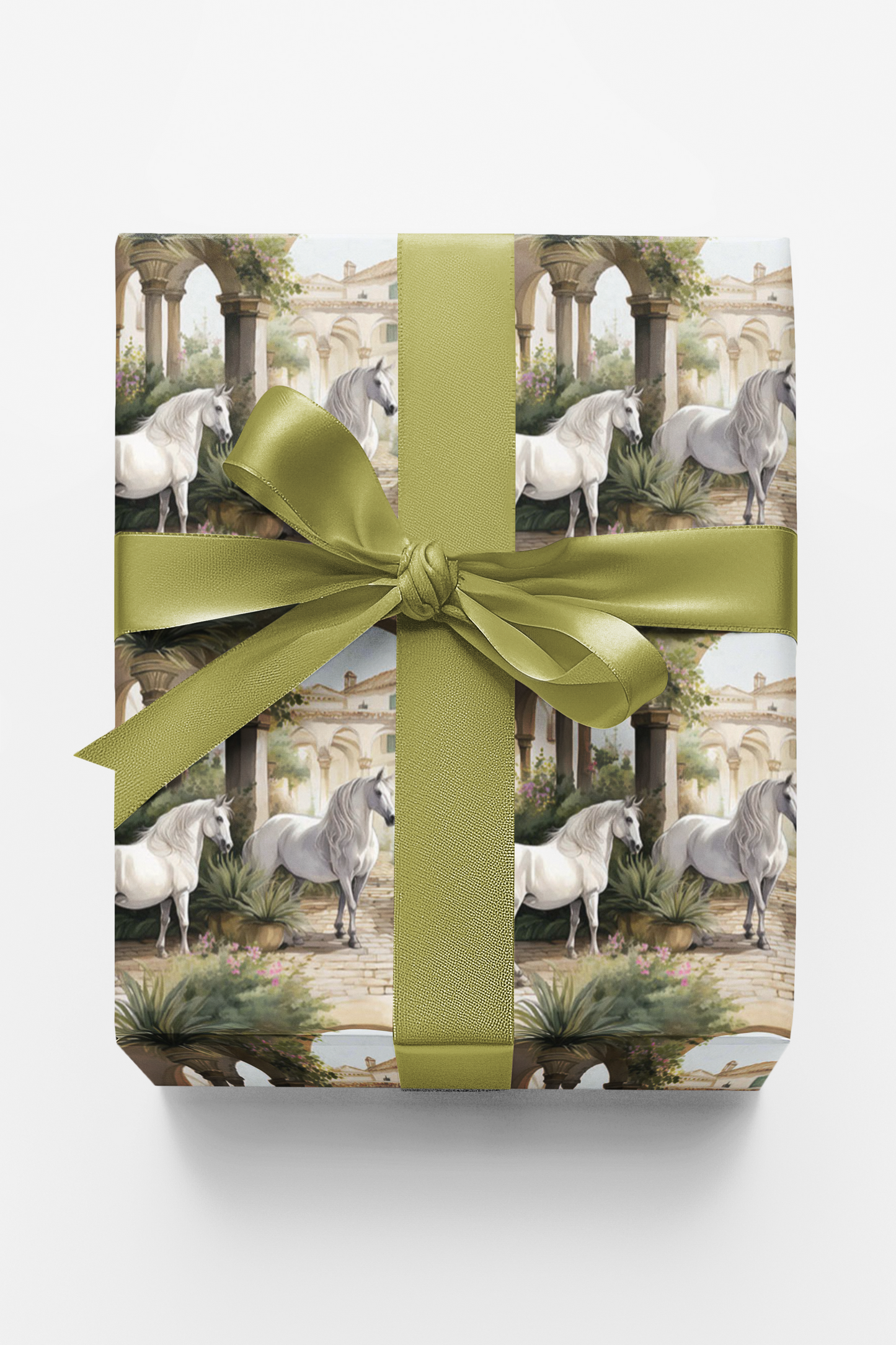Courtyard Levade Lipizzaner