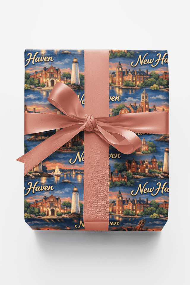 New Haven Ivy Harbor - London Penny Gift Wrap