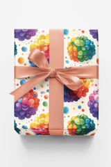 Balloon Confetti Mix Wrapping Paper - London Penny Gift Wrap
