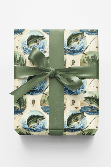 Freshwater Action Registry Wrapping Paper - London Penny Gift Wrap