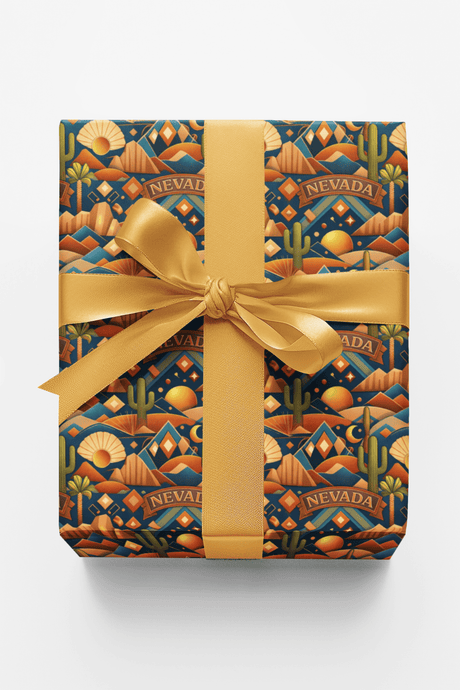 Nevada Desert Luxe - London Penny Gift Wrap