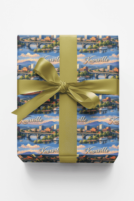Knoxville Smoky Mountain Glow - London Penny Gift Wrap