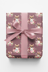 Parisian Chihuahua Birthday Wrapping Paper