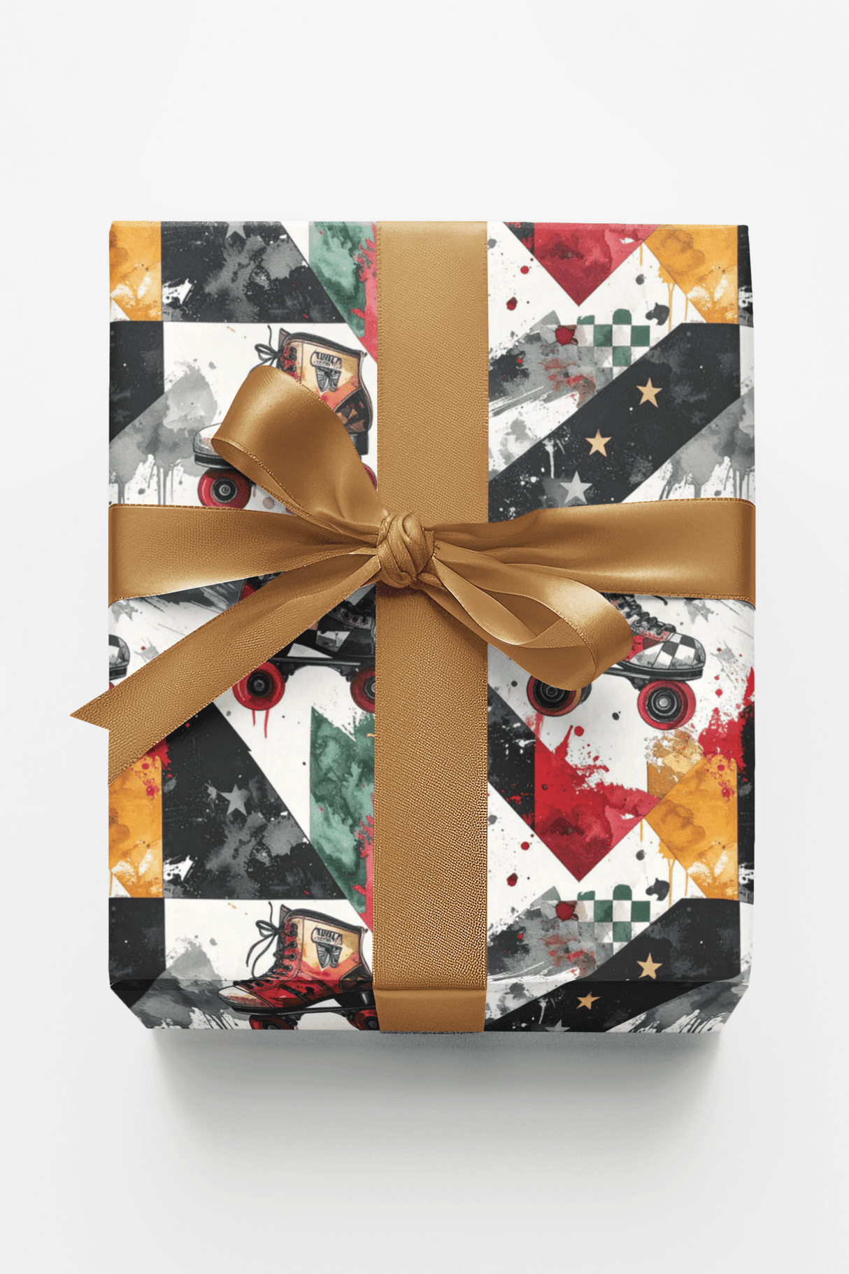Punk Derby Revolution Wrapping Paper - London Penny Gift Wrap