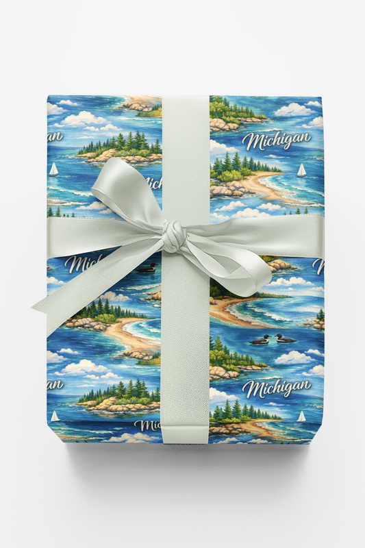 Michigan Great Lakes Calm Icons