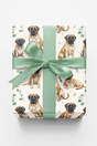 Gentle Giant Portraits (English Mastiff) Glossy Wrapping Paper - London Penny Gift Wrap