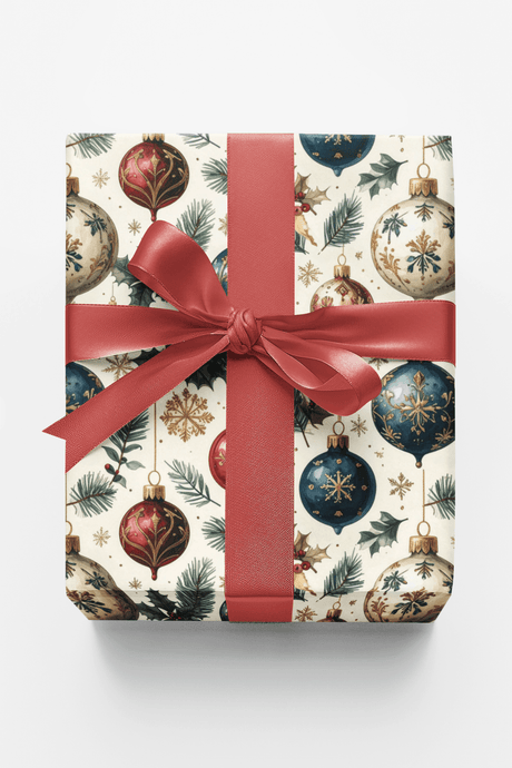 LIMITED TIME | The Ornament Conservatory Wrapping Paper - London Penny Gift Wrap