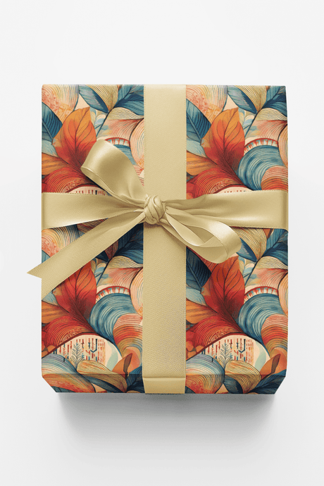 Media & Texture - London Penny Gift Wrap