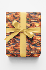 Utah Canyon Light - London Penny Gift Wrap