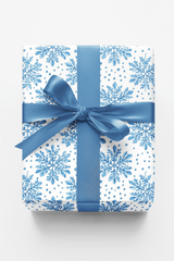 Arctic Blue Shatter Pattern - London Penny Gift Wrap