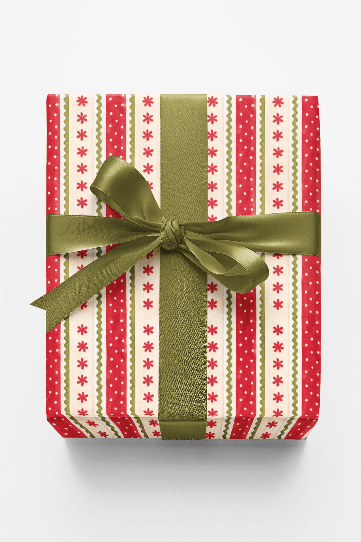 Candy Cane Charm - London Penny Gift Wrap