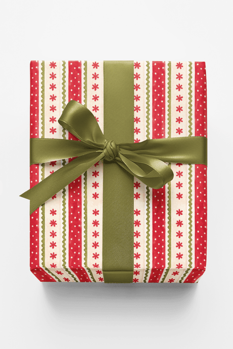 Candy Cane Charm - London Penny Gift Wrap