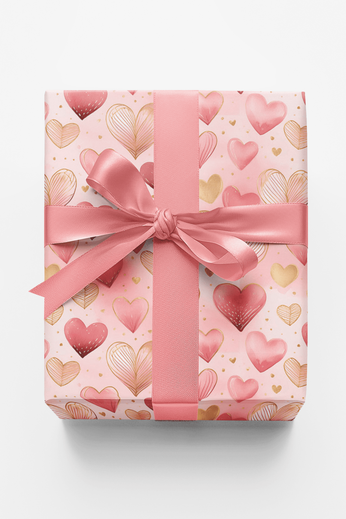 Classic Blush Romance - London Penny Gift Wrap