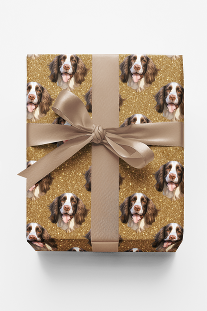 Spaniel Sparkle Plaid