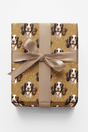 Spaniel Sparkle Plaid - London Penny Gift Wrap