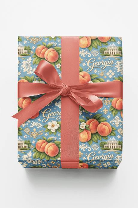 Georgia Peach State Classic - London Penny Gift Wrap