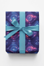 Cyber Spaceship UI Tech Wrapping Paper - London Penny Gift Wrap