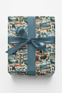 Alaska Postcard Memories - London Penny Gift Wrap