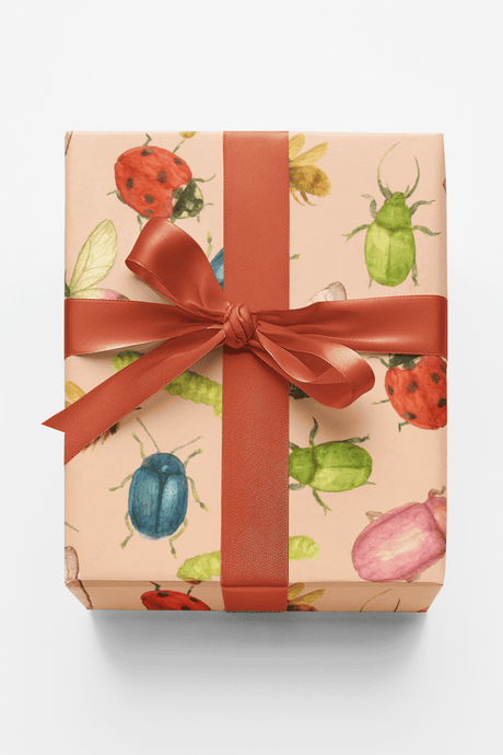 Garden Bug Waltz - London Penny Gift Wrap