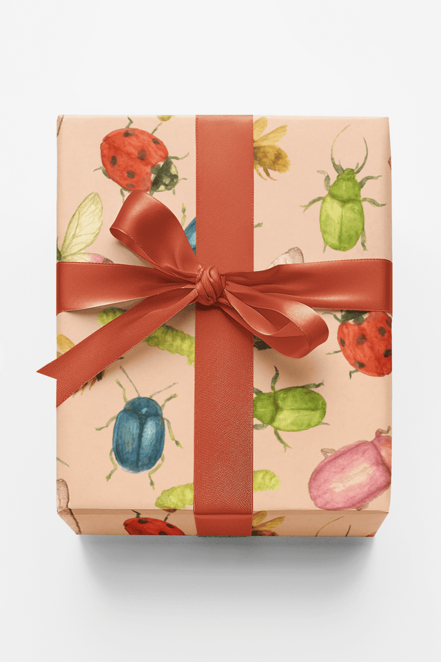 Garden Bug Waltz - London Penny Gift Wrap